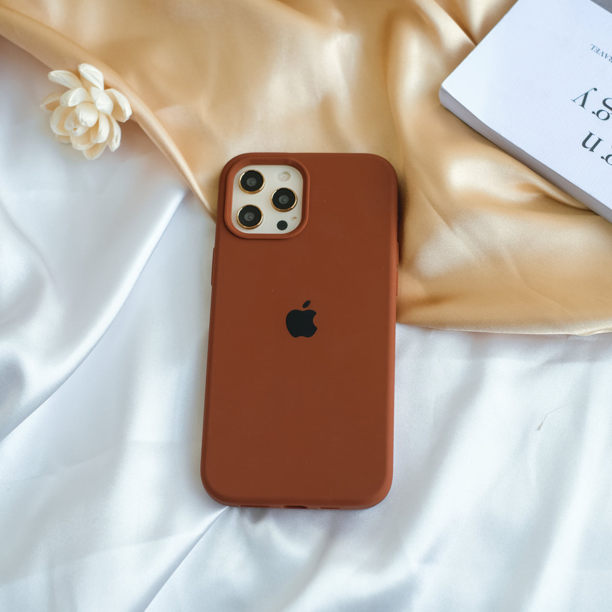 Brown Silicone iPhone Case –